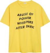 Second Layer Abuse of Power Graphic T-Shirt