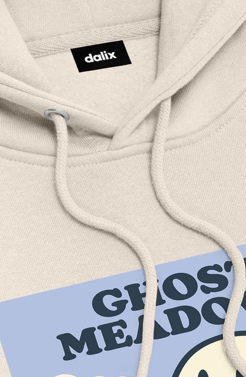 Dalix Womens Ghost Meadow Hoodie In Neutral