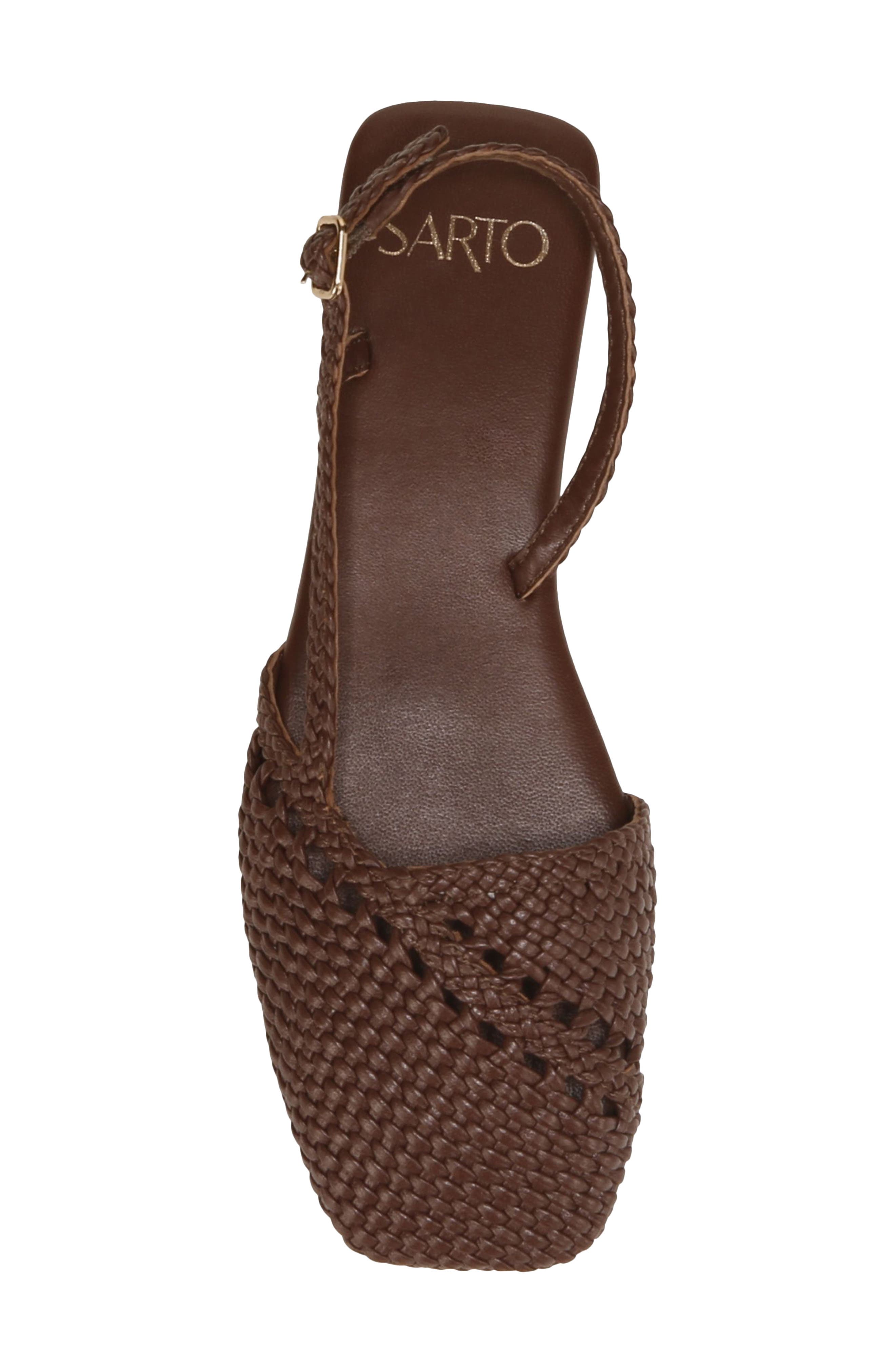Ilona Slingback Flat, Alternate, color, COFFEE BEAN