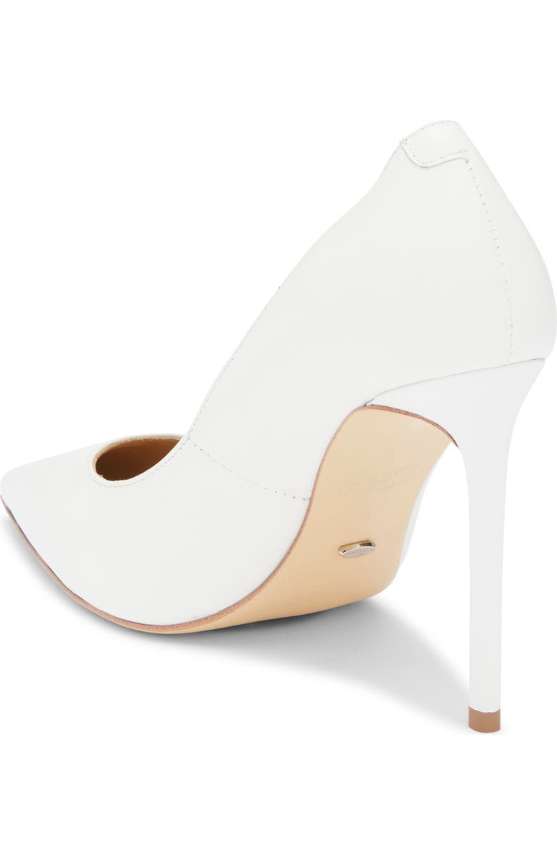 Tony Bianco Anja Pointed Toe Pump, Alternate, color, Milk Capretto