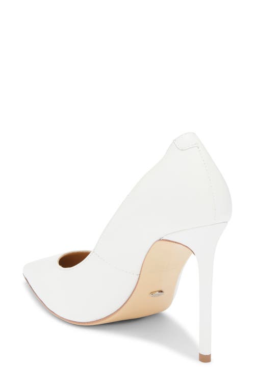 Tony Bianco Anja Pointed Toe Pump In White