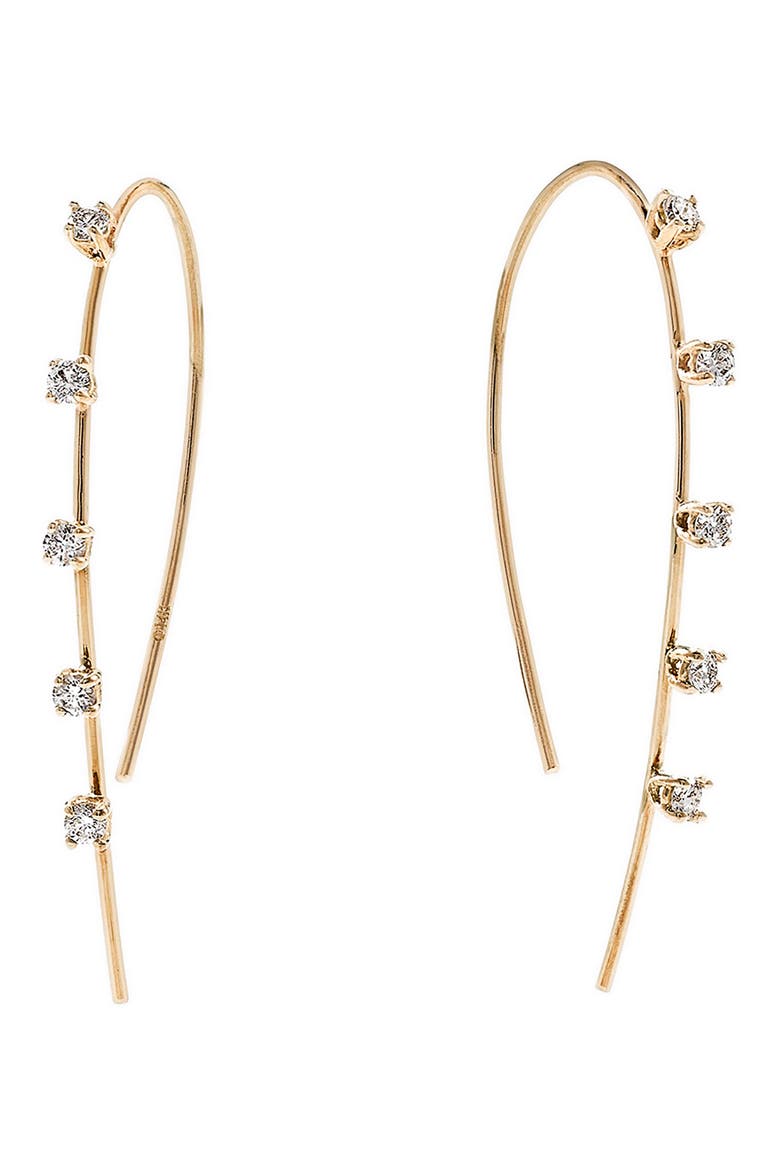 Small Multi Solo Hooked On Hoop Earrings, Main, color, YELLOW