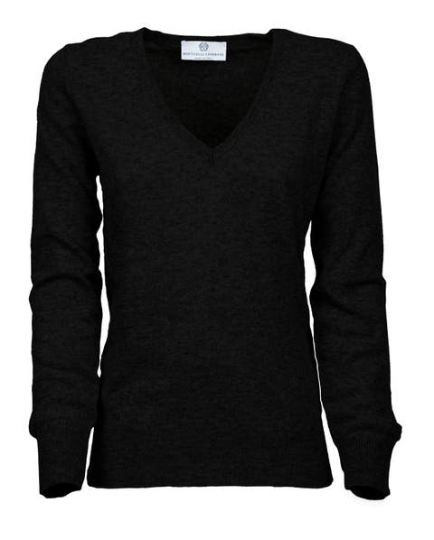 Pure Cashmere Essential V-Neck Sweater