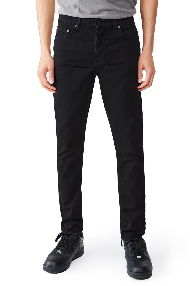 Chitch Laid Slim Fit Jeans, Main, color, BLACK