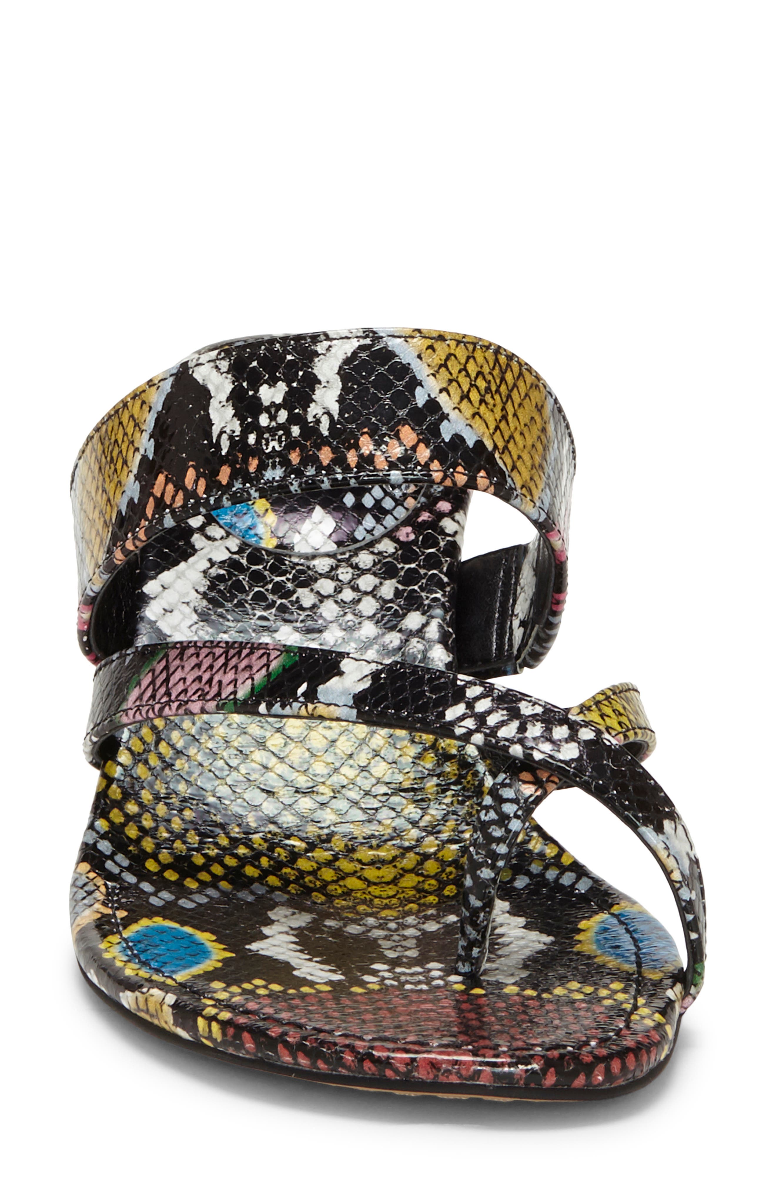 Moentha Slide Sandal, Alternate, color, MULTI SNAKE PRINT LEATHER