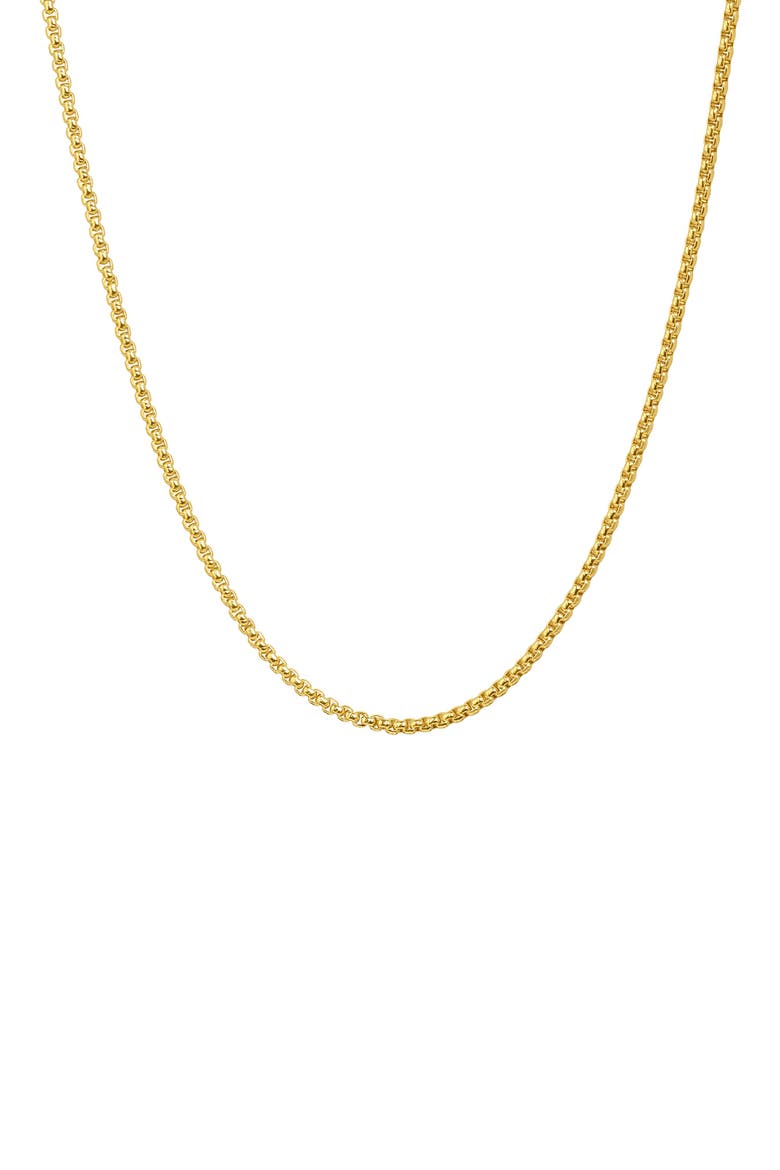 Mini Tokyo Chain Necklace, Main, color, GOLD