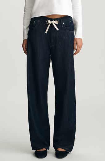 Nella Drawstring High Waist Jeans