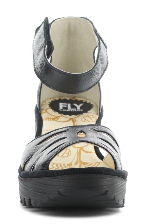 FLY LONDON FLY LONDON YELU PLATFORM WEDGE SANDAL