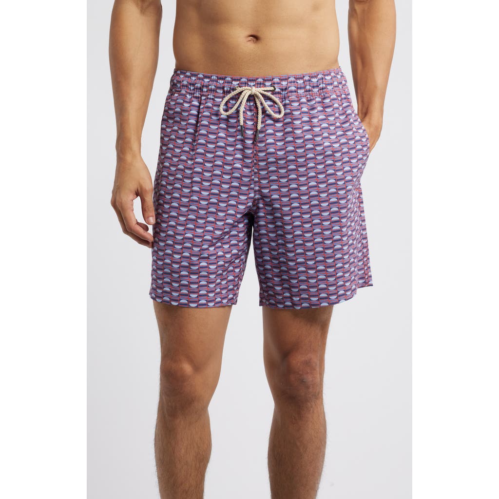 Fair Harbor Bayberry Trunks 7 Red Boardwalk Tiles In Purple