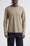 Sunspel Heavyweight Stripe Supima® Cotton T-Shirt