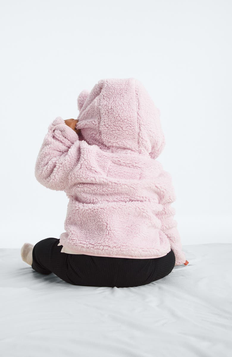 The North Face Campshire Ears Fleece Zip Hoodie, Alternate, color, Pale Blossom