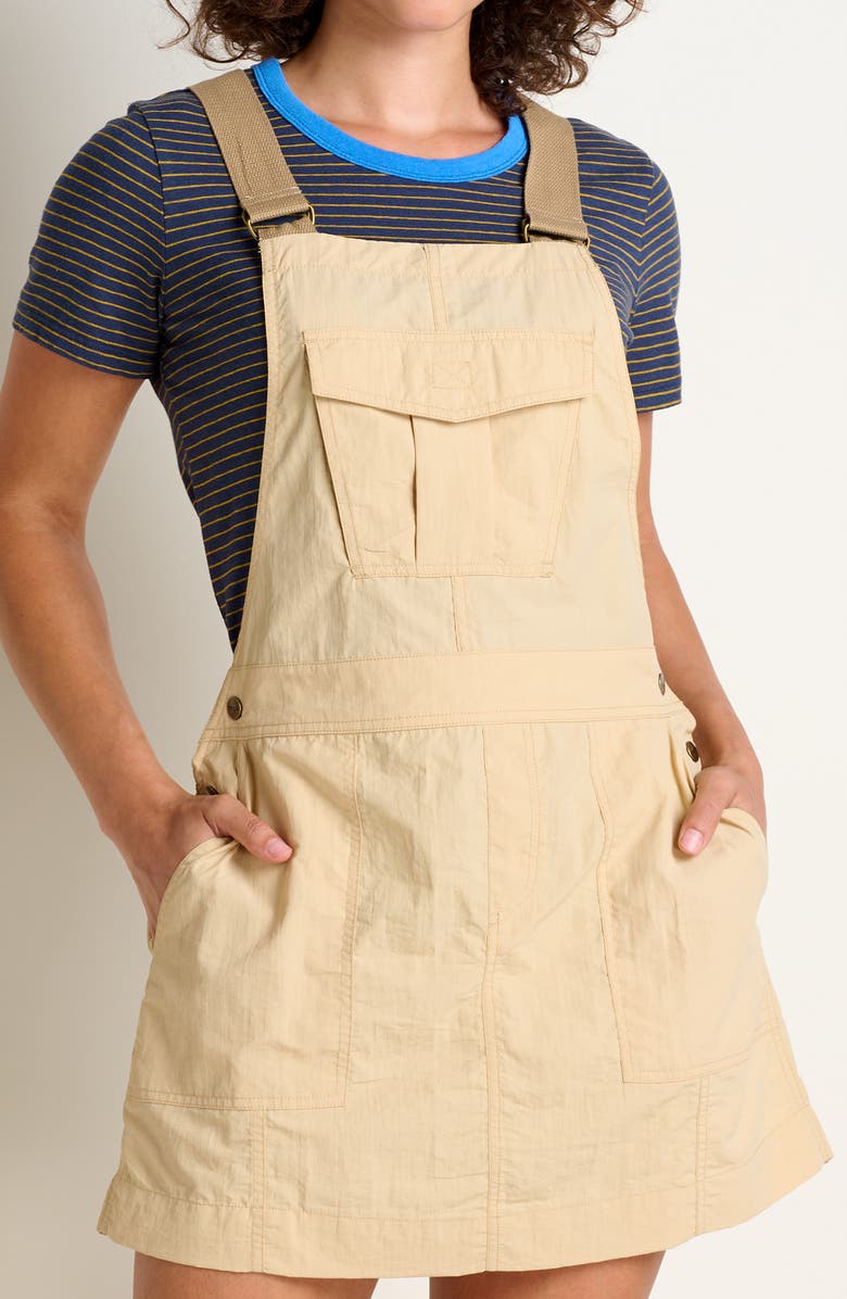 Toad&Co Trailscape Overall Minidress, Alternate, color, 