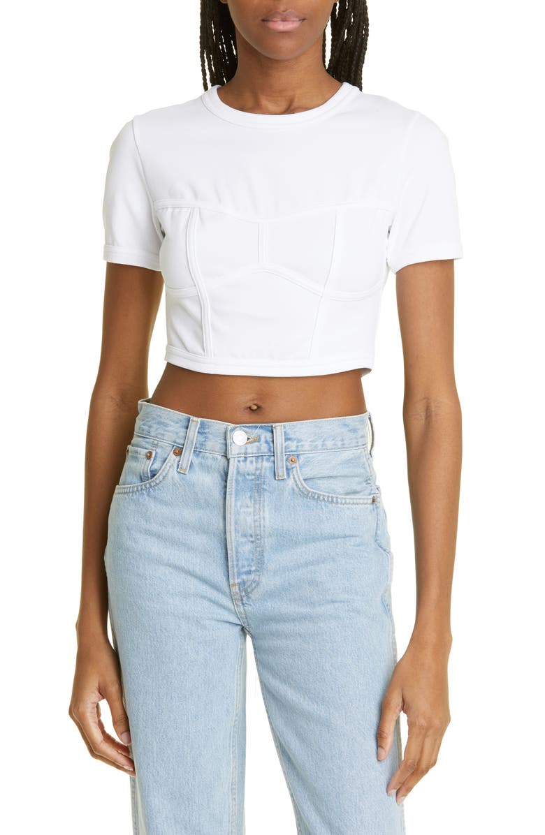 A.L.C. Wren Crop T-Shirt, Main, color, 