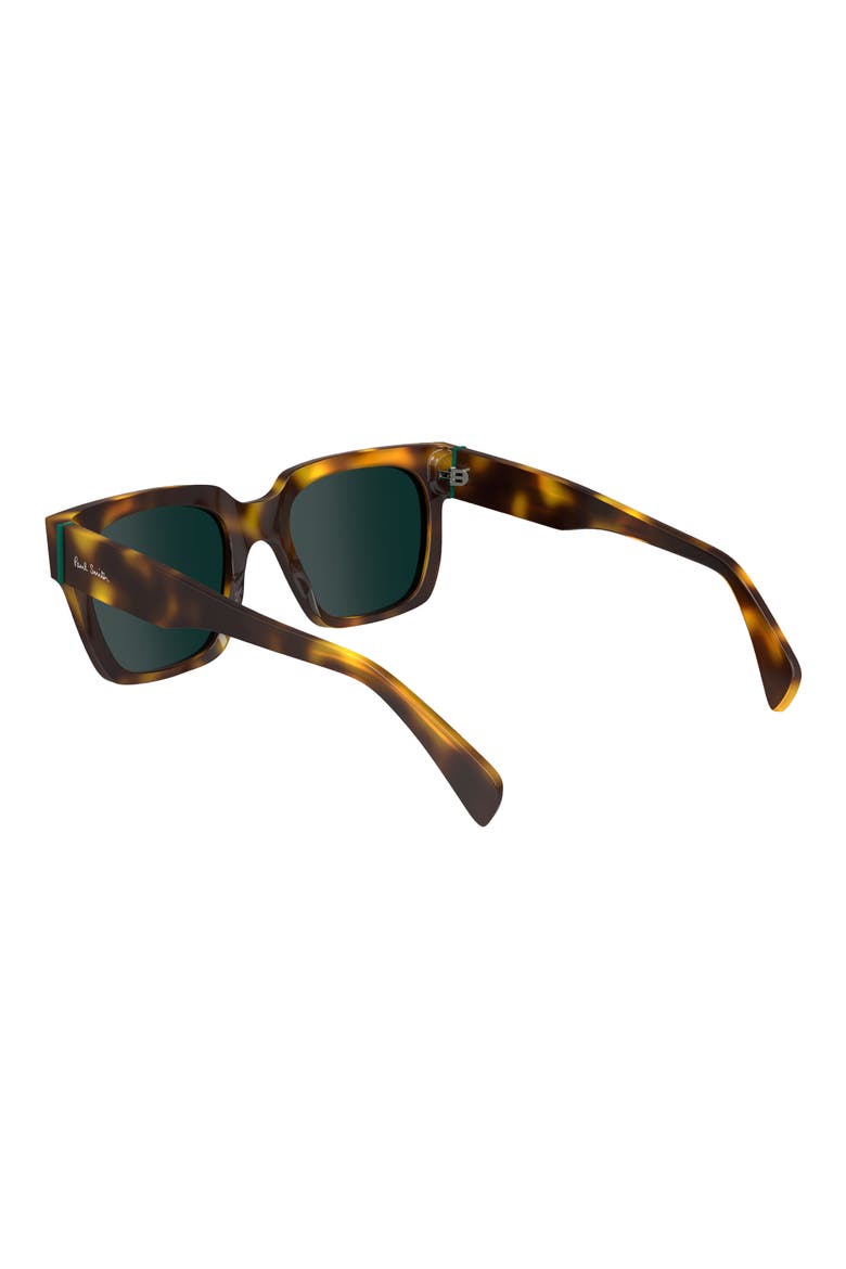 Kenley 52mm Rectangular Sunglasses, Alternate, color, HAVANA