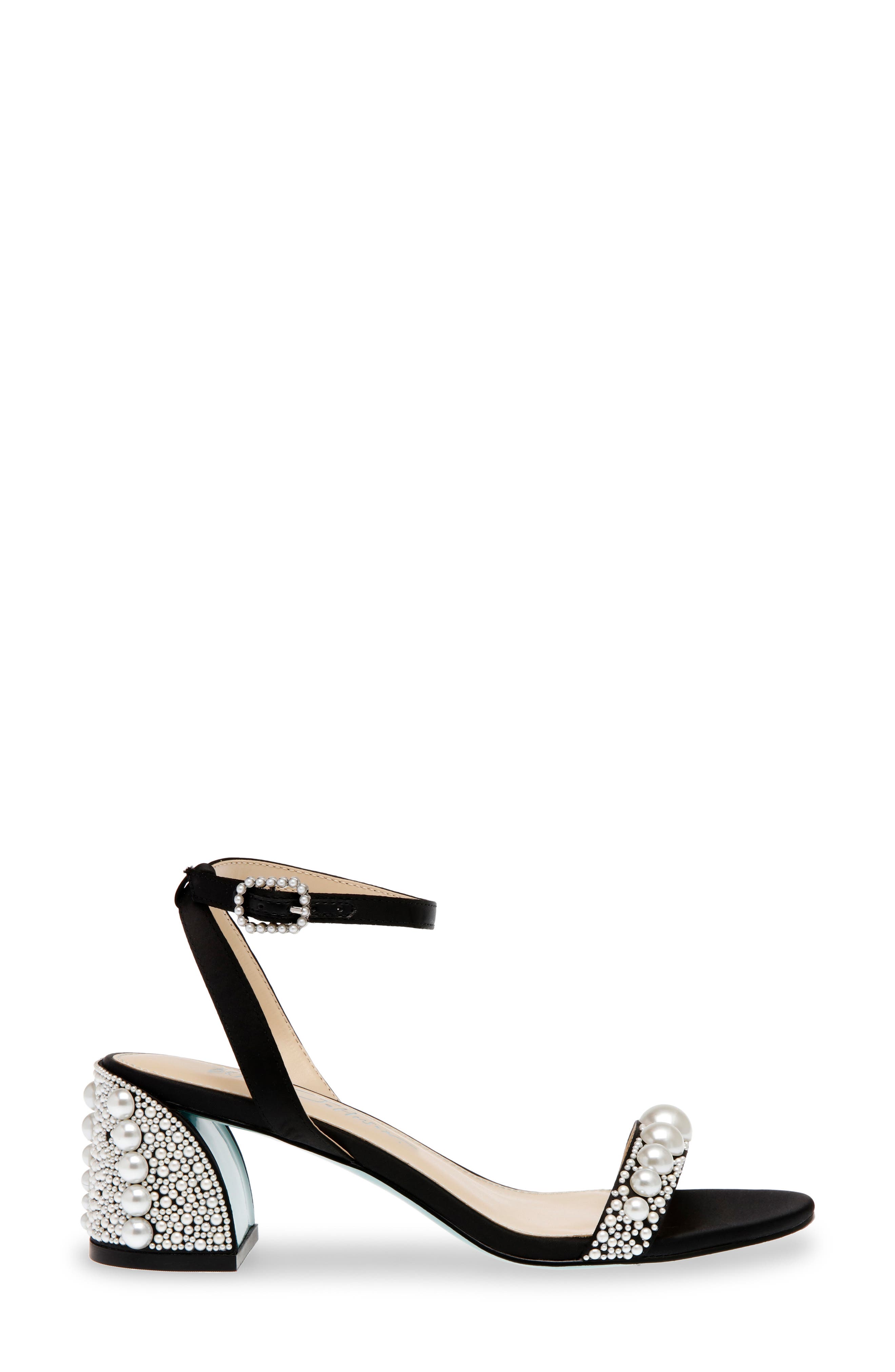 Betsey Johnson Tina Ankle Strap Sandal, Alternate, color, 