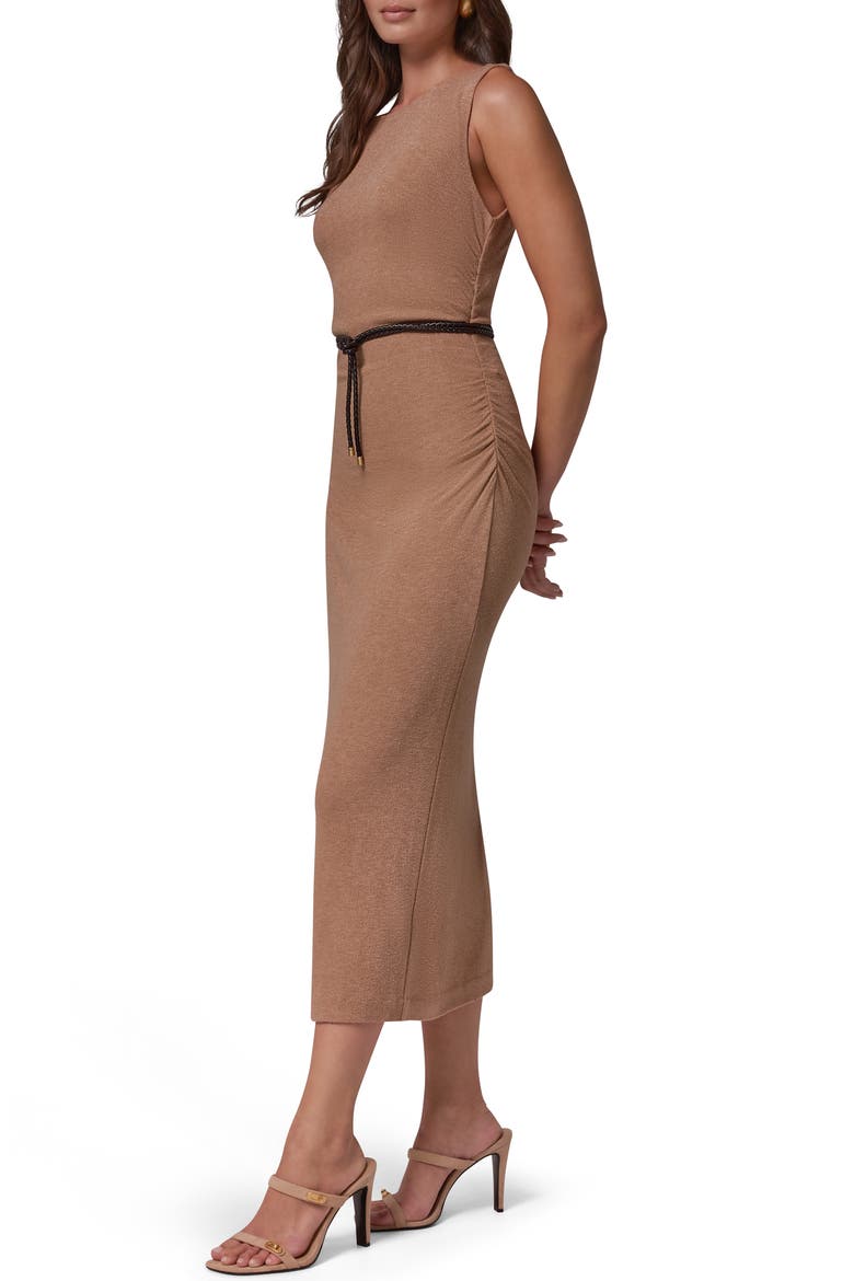 Knit Sheath Dress, Alternate, color, CAMEL