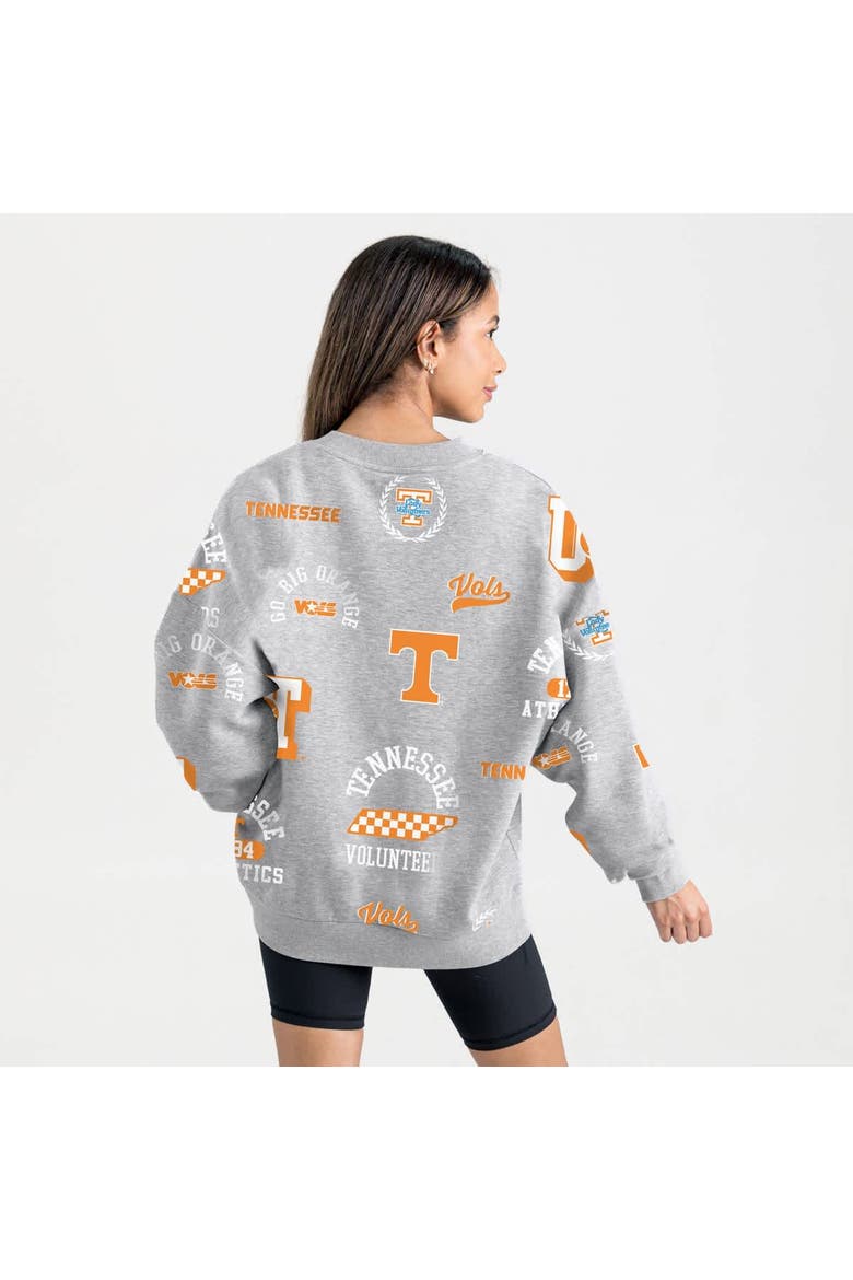 Women's Gameday Couture Gray Tennessee Volunteers Always on Repeat Fleece Sweatshirt, Alternate, color, Gray