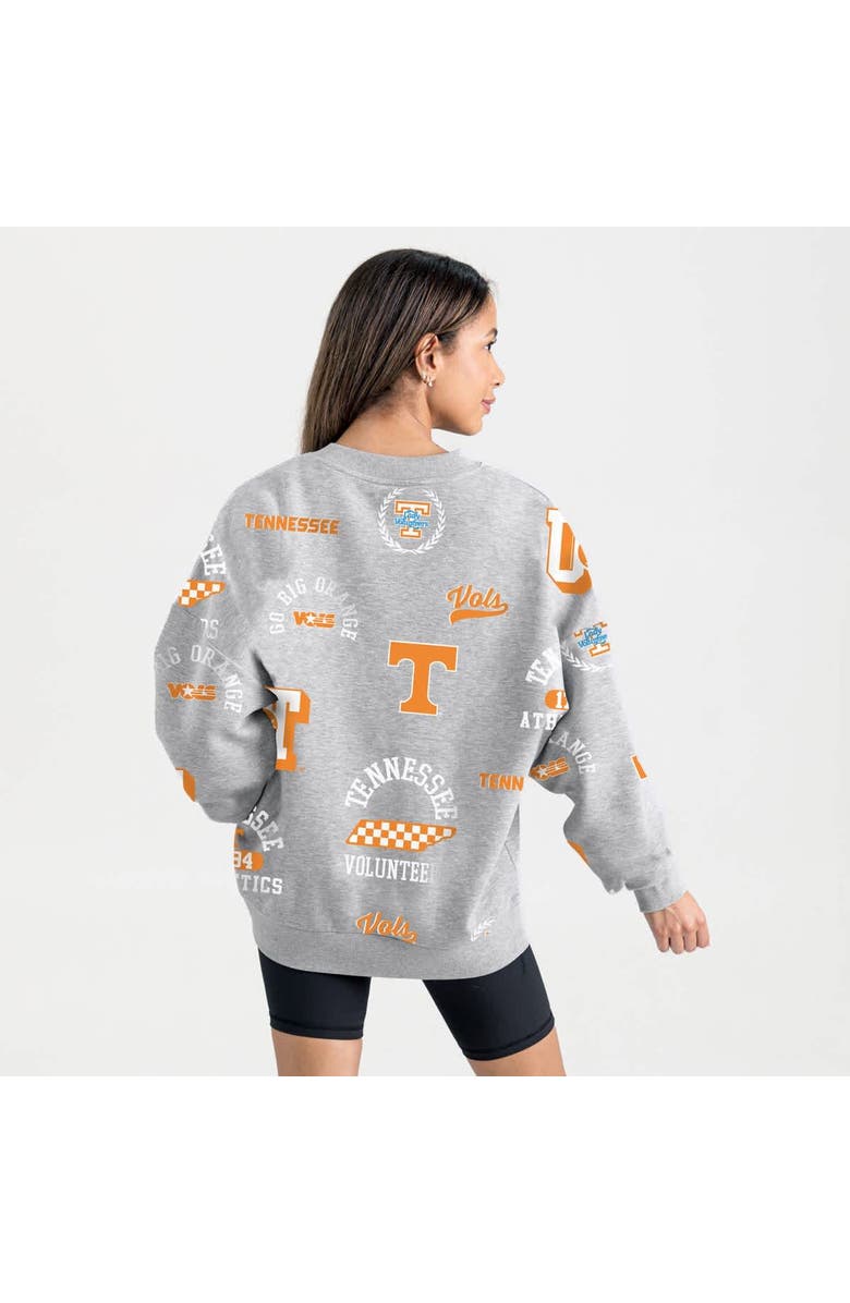 GAMEDAY COUTURE Women's Gameday Couture Gray Tennessee Volunteers Always on Repeat Fleece Sweatshirt, Alternate, color, Gray