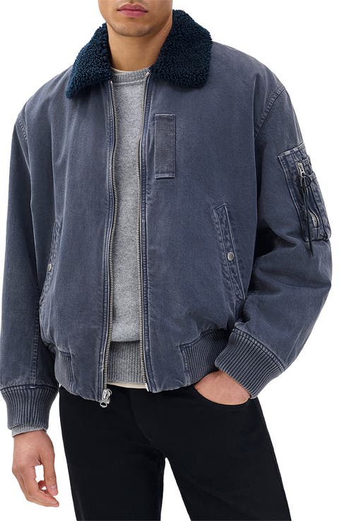 B-15 Denim Bomber Jacket