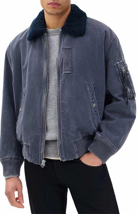 rag & bone B-15 Denim Bomber Jacket