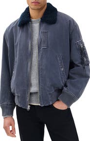 rag & bone B-15 Denim Bomber Jacket