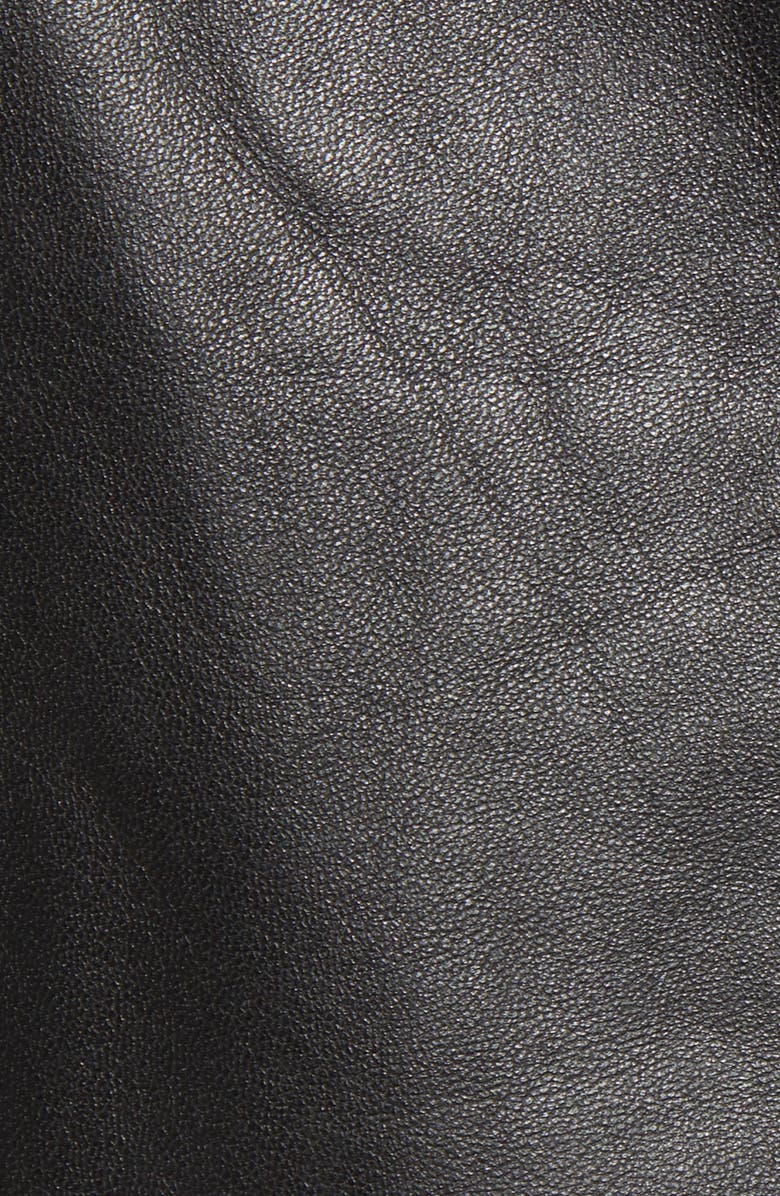 BP. x Alex Costa Leather Moto Jacket, Alternate, color,