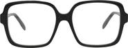 McQueen 55mm Square Optical Glasses
