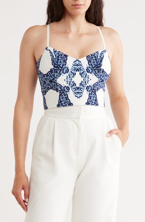 Kylie Crop Ponte Camisole