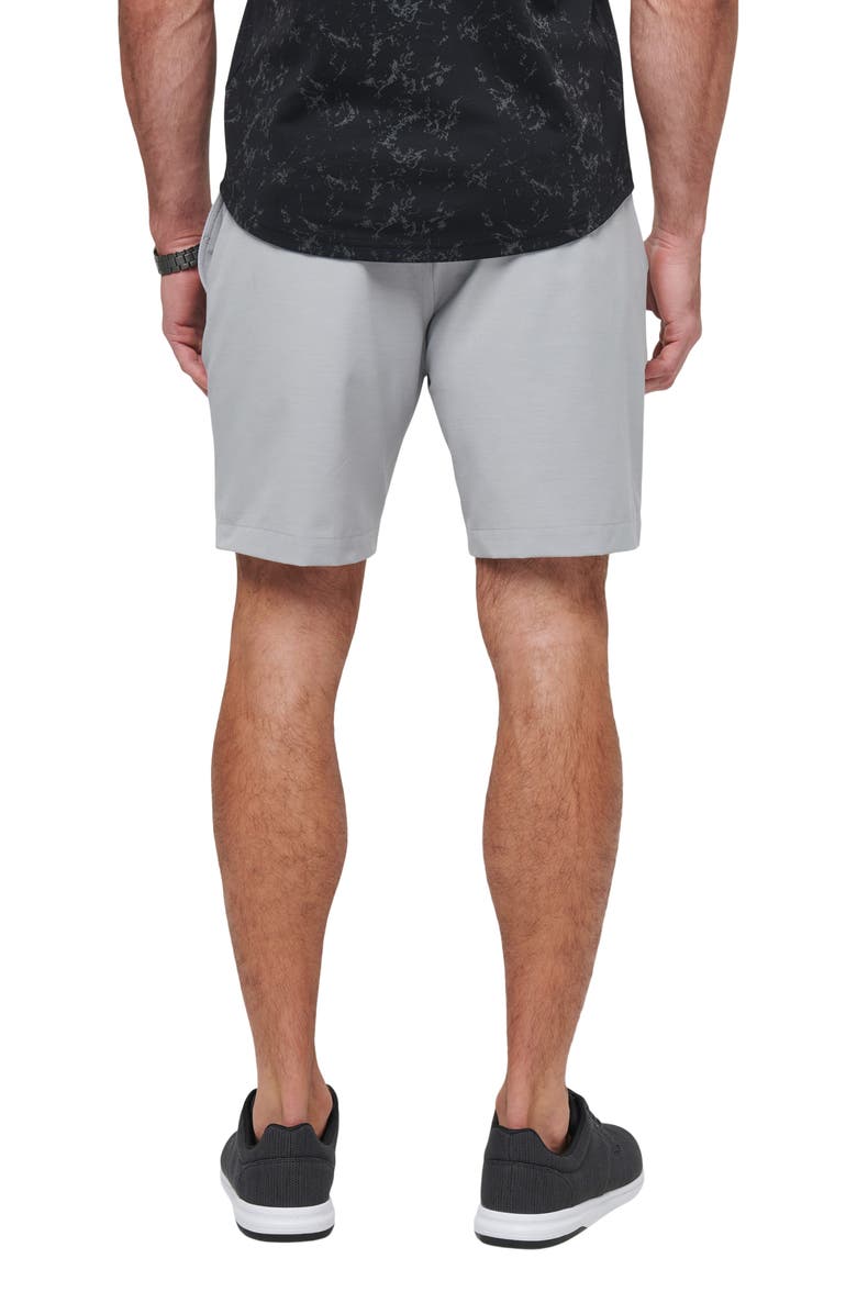 TravisMathew Open to Close Tech Chino Shorts, Alternate, color, Heather Sleet