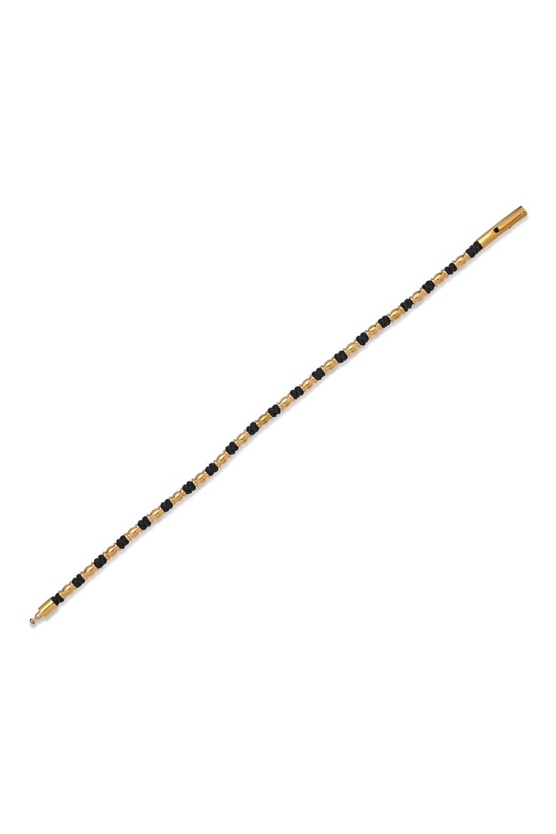 Carter Beaded Bracelet, Alternate, color, GOLD