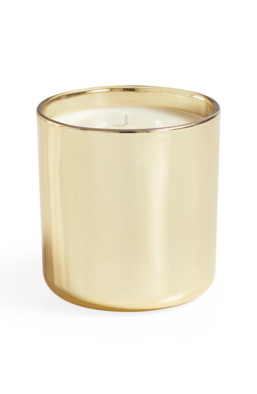 Jonathan Adler Pop Three-wick Holiday Candle In Gold