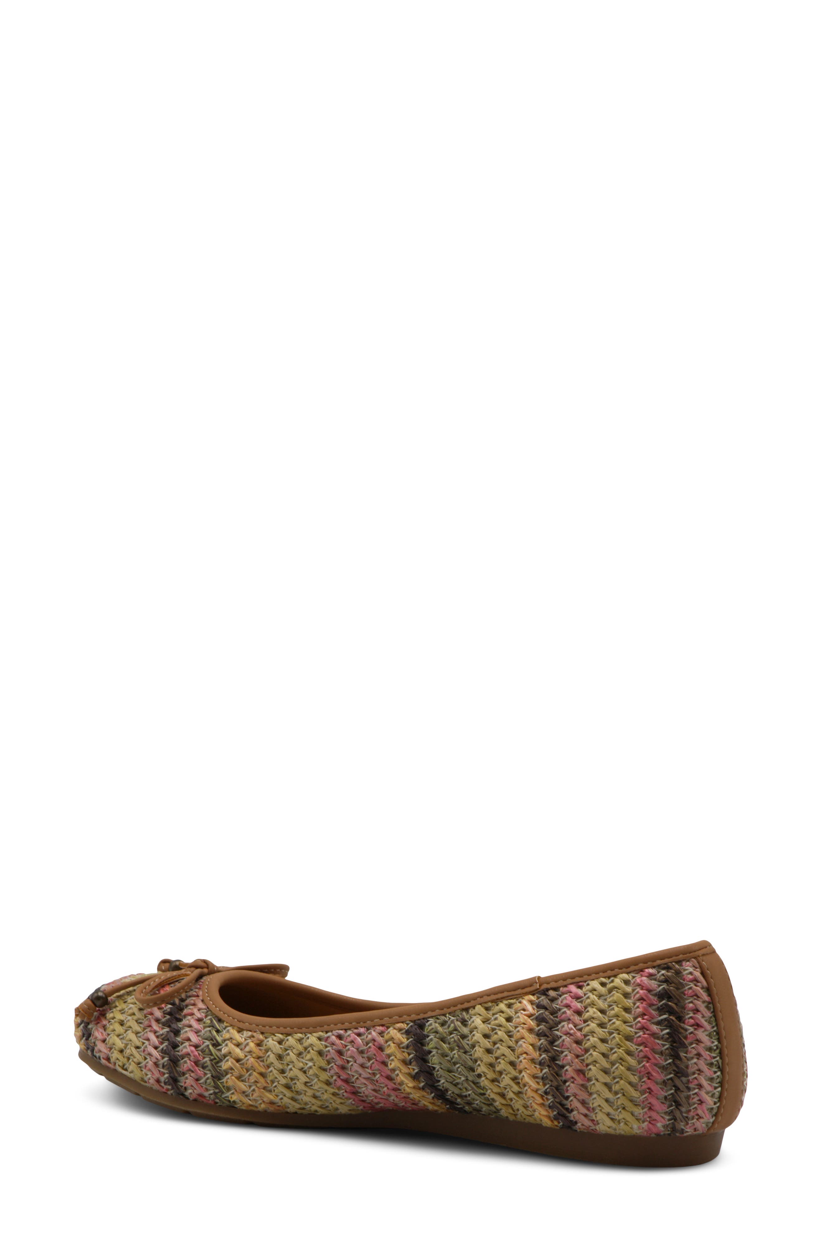 Cindrew Ballet Flat, Alternate, color, BROWN MULTI