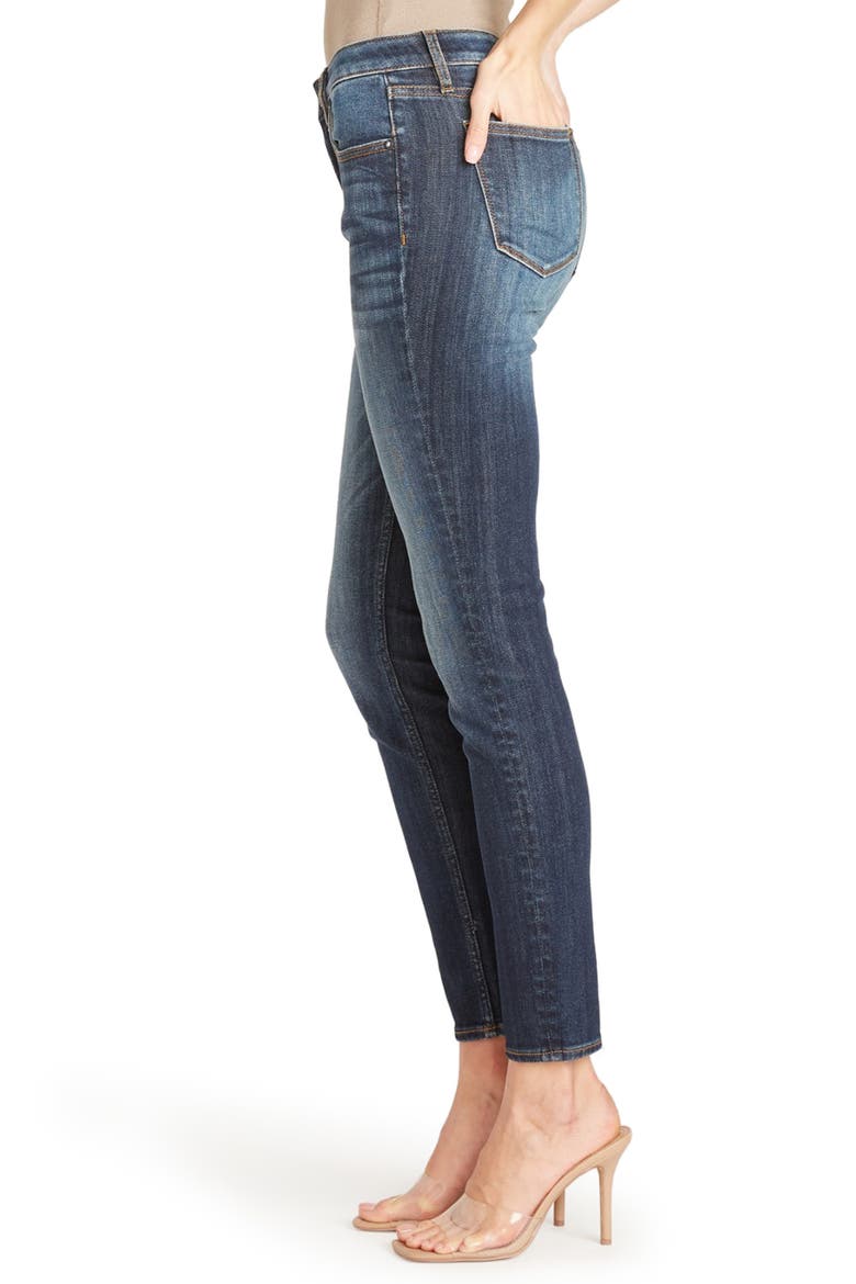 Jagger Skinny Jeans, Alternate, color, DARK WASH