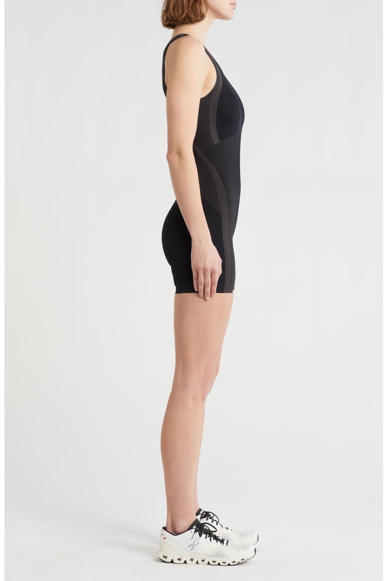 Studio Knit Bodysuit, Alternate, color, BLACK/ ECLIPSE