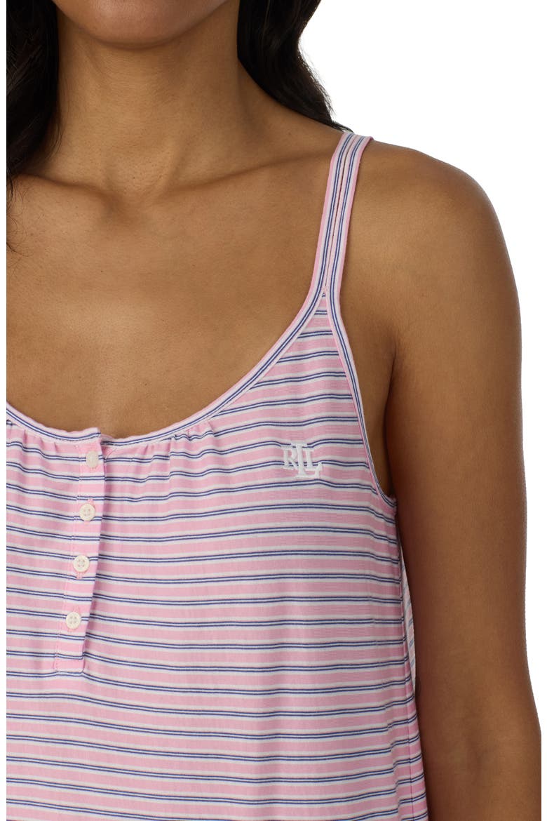 Double Strap Nightgown, Alternate, color, PINK PRINT