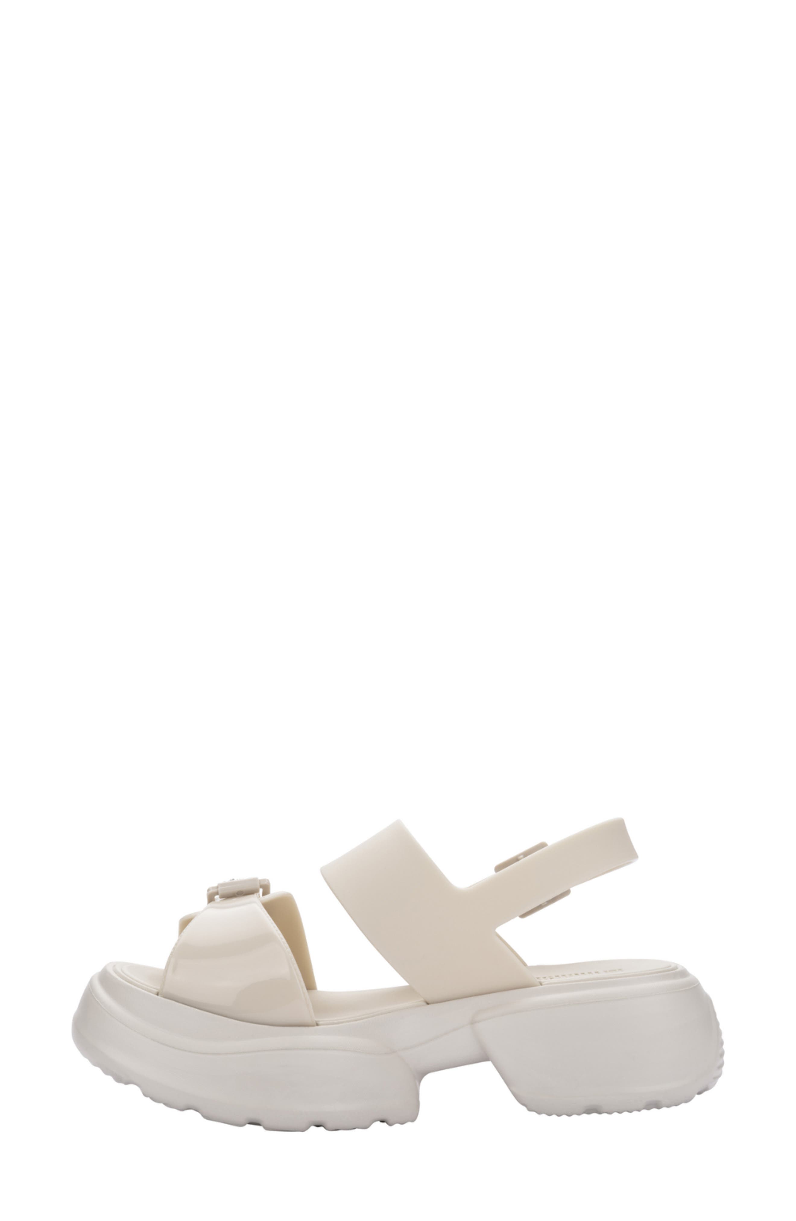 Push Slingback Platform Sandal, Alternate, color, BEIGE