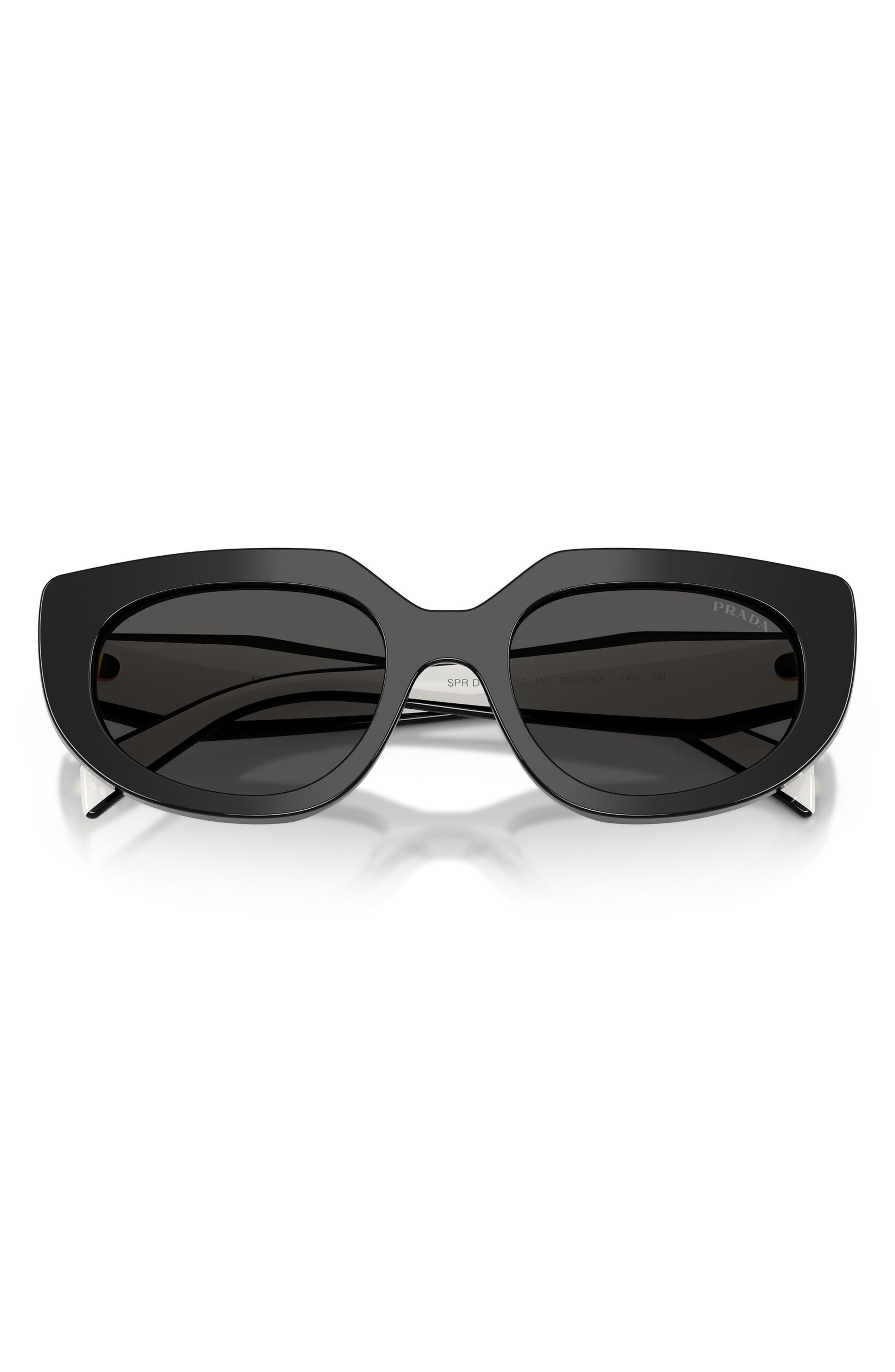 Prada 54mm Oval Sunglasses (Men) | Nordstrom