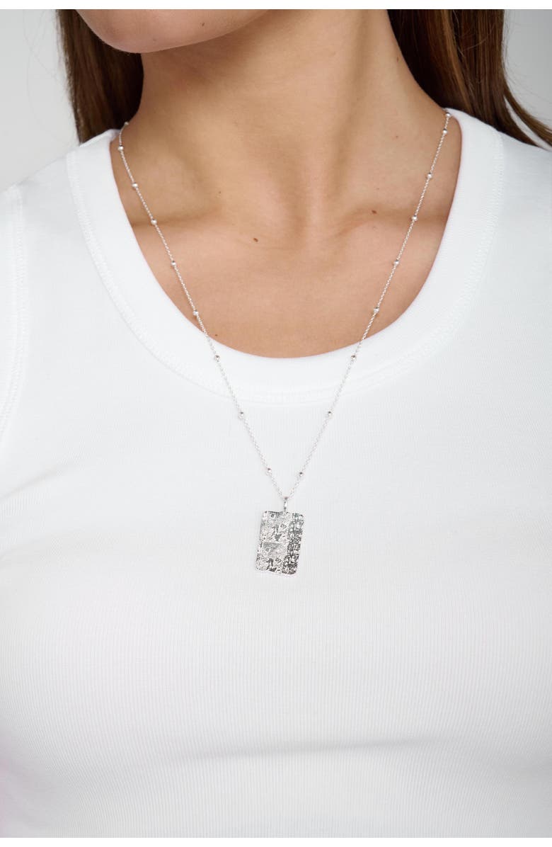 TUTTI Cascade Necklace, Alternate, color, Silver