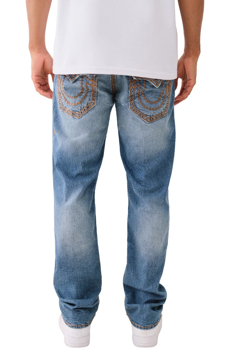 True Religion Brand Jeans Ricky Straight Fit Stretch Jeans, Alternate, color, 