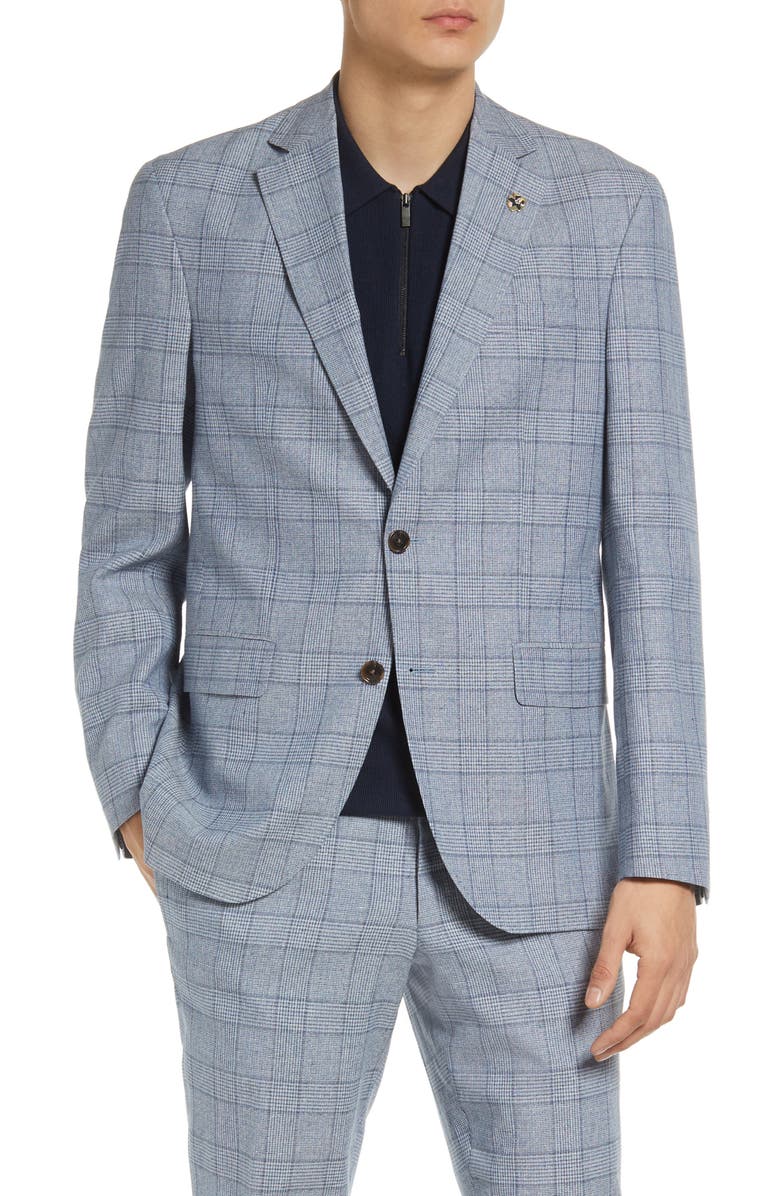 Ted Baker London Karl Slim Fit Unconstructed Sport Coat, Main, color,