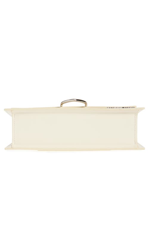 Jacquemus Le Grand Bambino Leather Shoulder Bag In Light Ivory 115