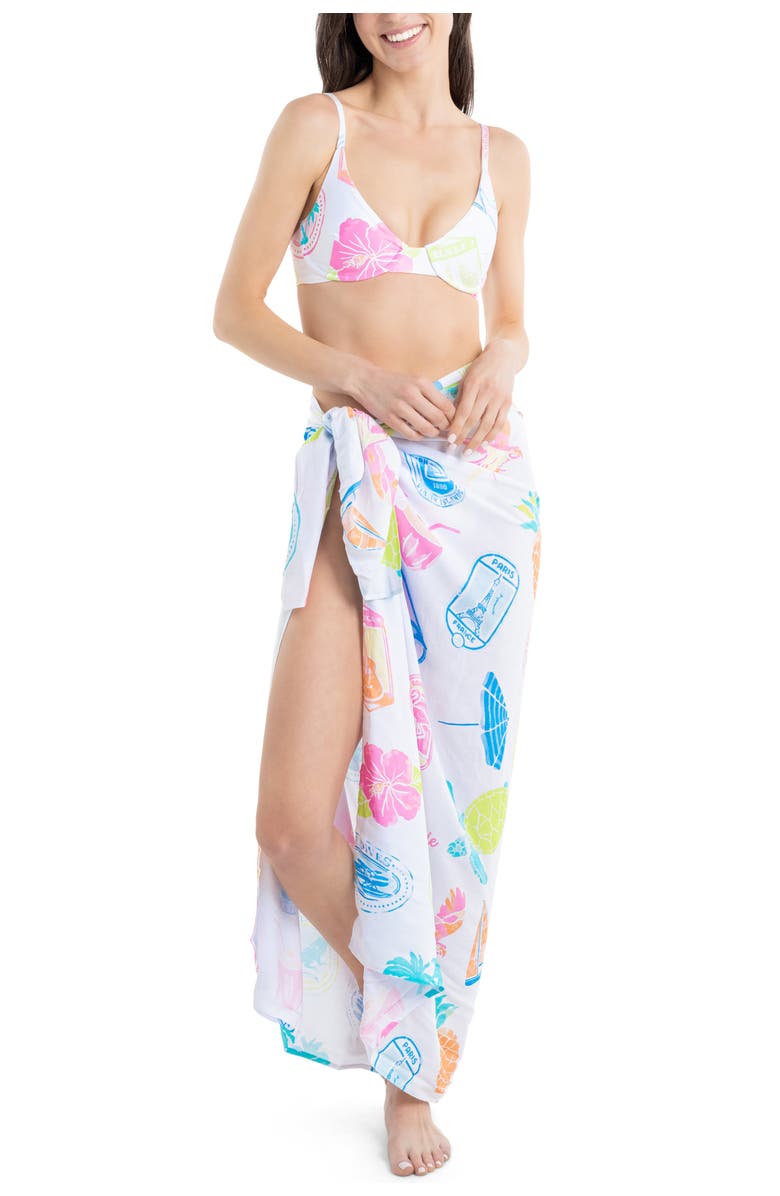 Kenny Flowers Margaritaville by Kenny Flowers - The Changes in Latitude - Underwire Bikini Top, Alternate, color, White