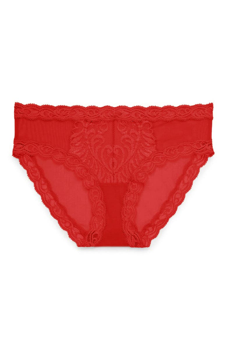Feathers Hipster Briefs, Alternate, color, PAPRIKA