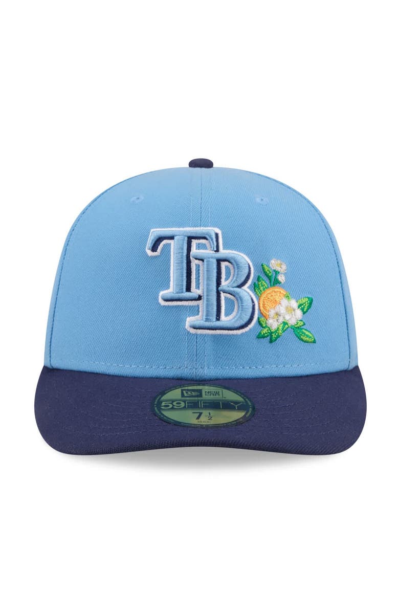 New Era Men's New Era  Light Blue/Navy Tampa Bay Rays 2026 Spring Training Low Profile 59FIFTY Fitted Hat, Alternate, color, Light Blue