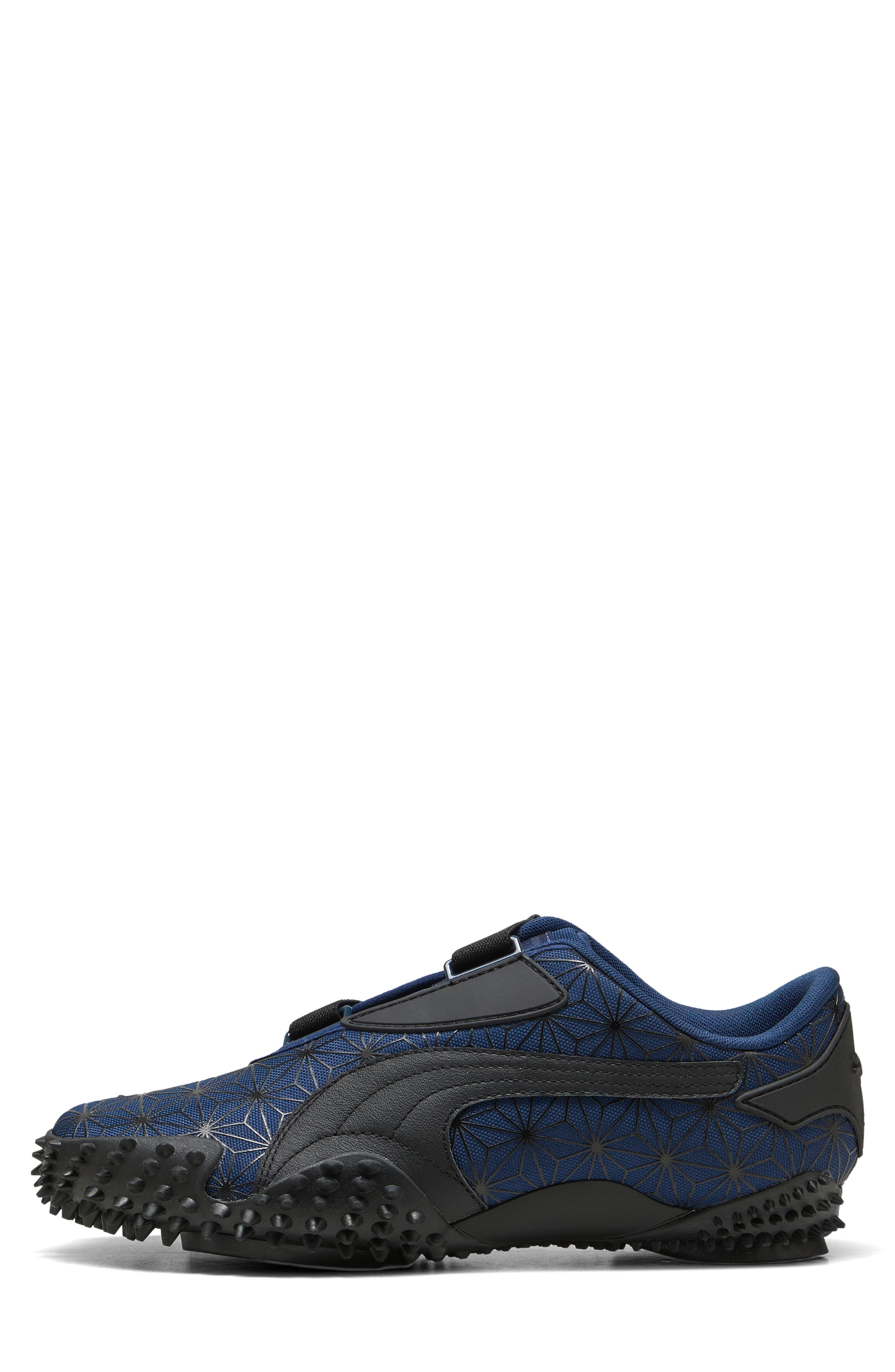 Mostro Sashiko Sneaker, Alternate, color, BLUE