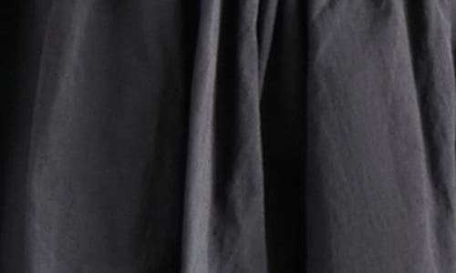 Steve Madden Avielle Bubble Hem Top In Black