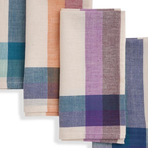 Yin Yang Handwoven Napkins - Set of 4