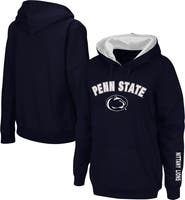 COLOSSEUM Women's Navy Penn State Nittany Lions Arch & Logo 1 Pullover Hoodie