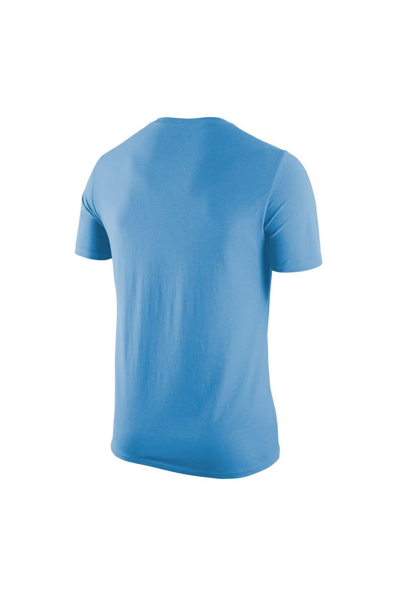 Men's Jordan Brand Carolina Blue North Carolina Tar Heels Basketball Logo T-Shirt, Alternate, color, Light Blue