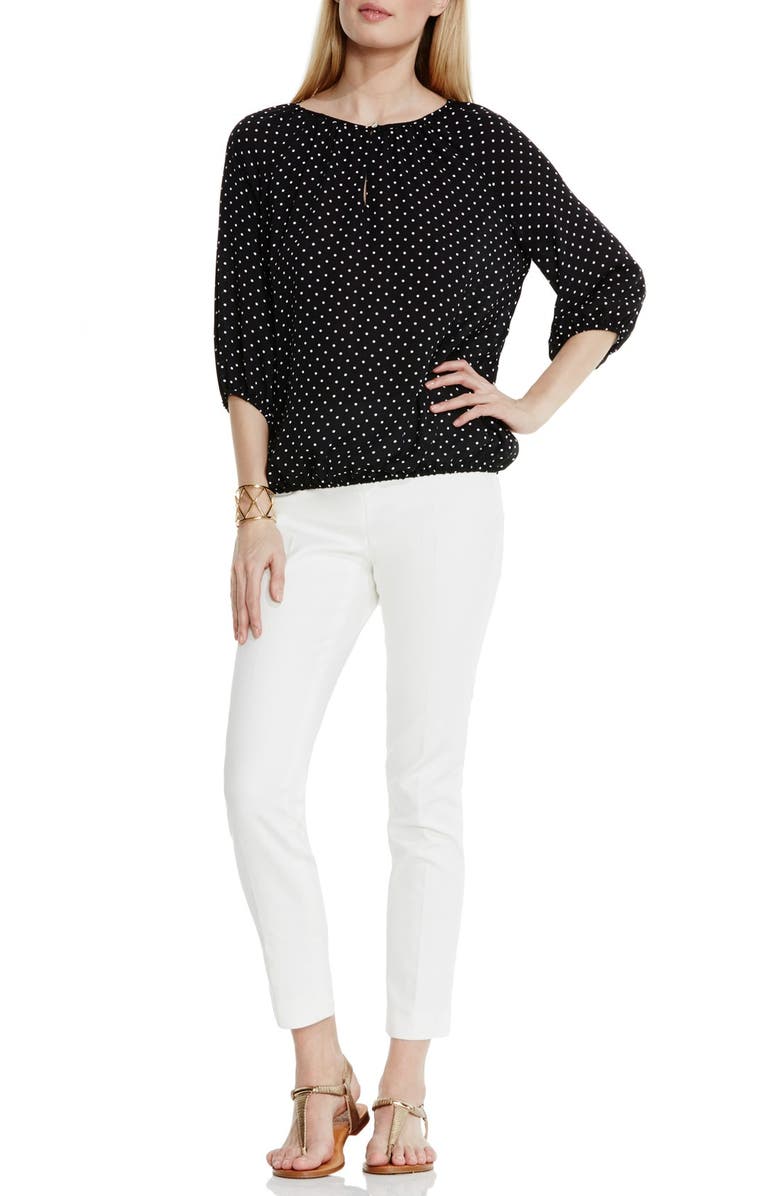 Vince Camuto Peasant Blouse, Alternate, color,